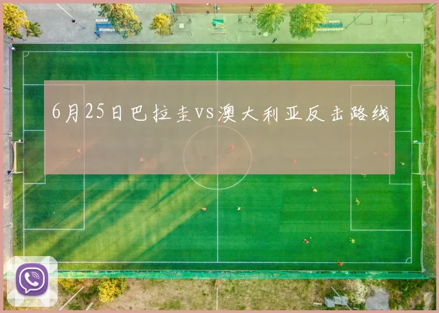 6月25日巴拉圭vs澳大利亚反击路线